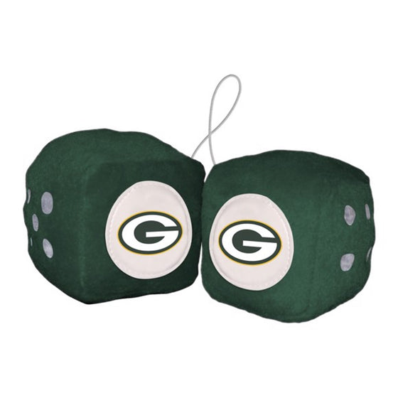 Green Bay Packers Fuzzy Dice