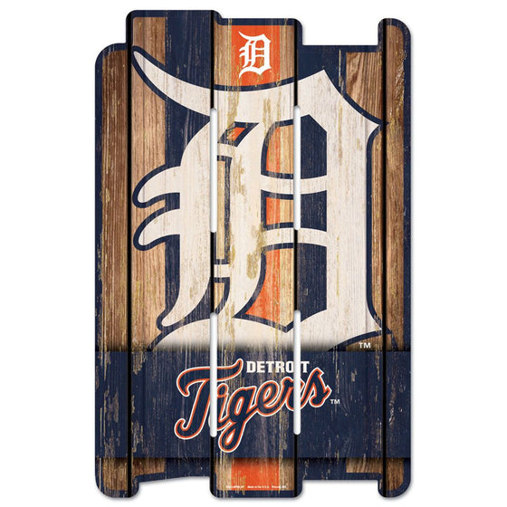 Detroit Tigers Wood Fence Sign (CDG)