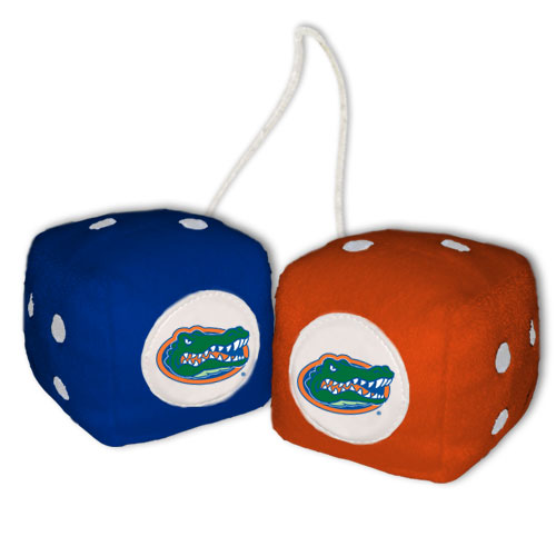 Florida Gators Fuzzy Dice