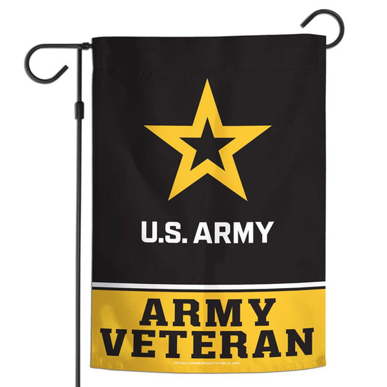 US Army Flag 12x18 Garden Style 2 Sided Veteran Design Special Order