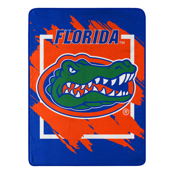 Florida Gators Blanket 46x60 Micro Raschel Dimensional Design Rolled - 757 Sports Collectibles