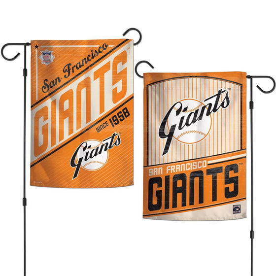 San Francisco Giants Flag 12x18 Garden Style 2 Sided Cooperstown