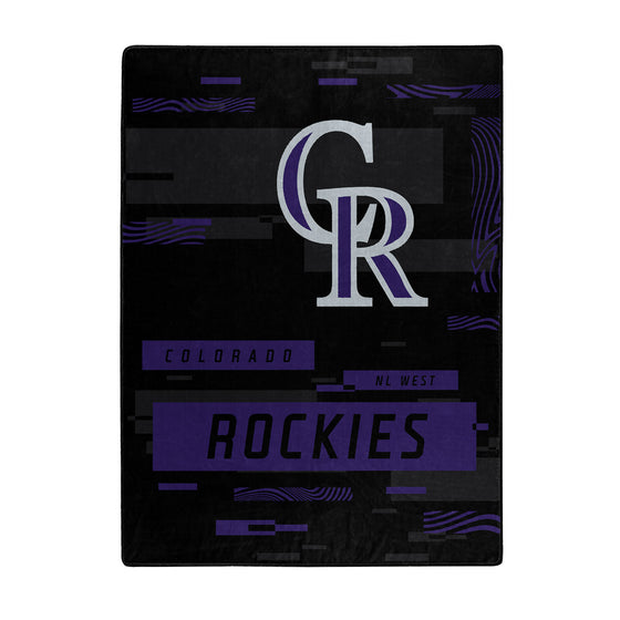 Colorado Rockies Blanket 60x80 Raschel Digitize Design