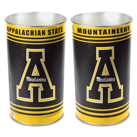 Appalachian State Mountaineers Wastebasket 15 Inch - Special Order