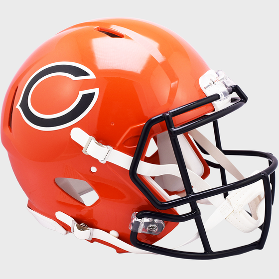 Chicago Bears Speed Football Helmet 2022 Alternate On-Field