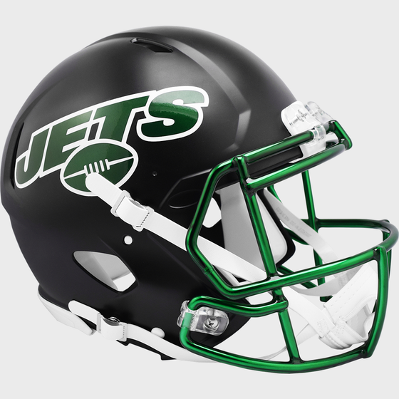 New York Jets Speed Football Helmet 2022 Alternate On-Field