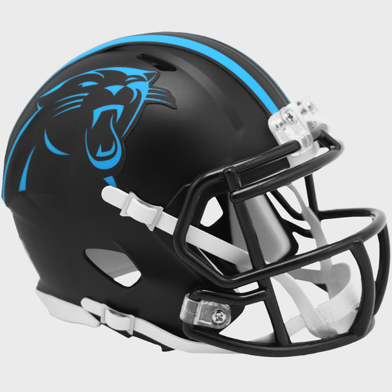 Carolina Panthers Riddell Mini Helmet  2022 Alternate On-Field