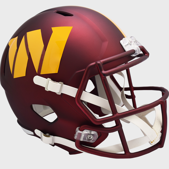 Washington Commanders Speed Replica Football Helmet Anodized Maroon