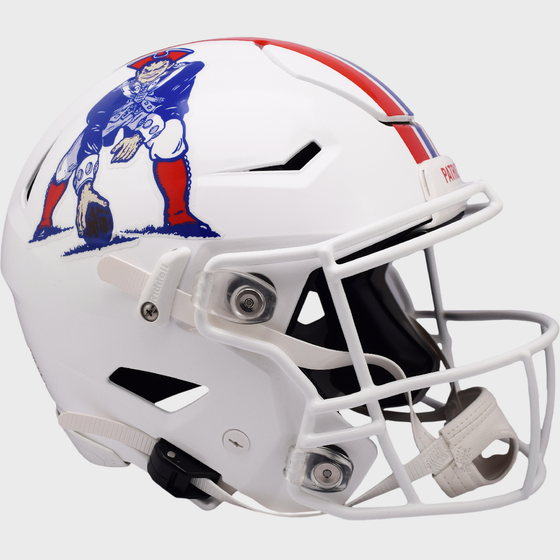 New England Patriots 1982 to 1989 SpeedFlex Throwback Football Helmet