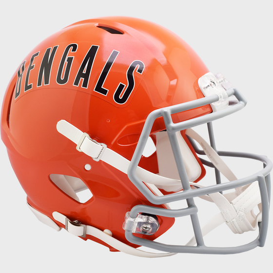 Cincinnati Bengals 1968 to 1979 Speed Throwback Football Helmet