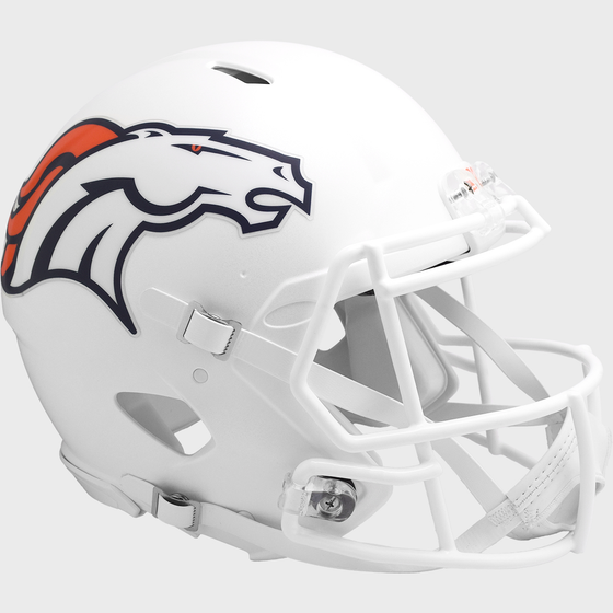 Denver Broncos Speed Football Helmet 2024 NEW