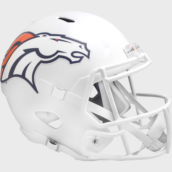 Denver Broncos Speed Replica Football Helmet 2024 NEW