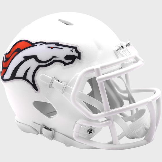 Denver Broncos NFL Mini Speed Football Helmet 2024 NEW