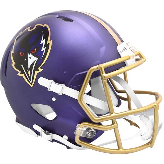 Baltimore Ravens Speed Football Helmet 2024 NEW