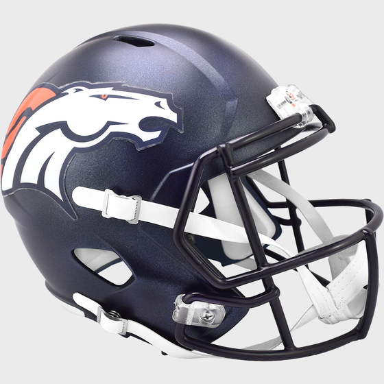 Denver Broncos Speed Replica Football Helmet 2024 NEW Primary