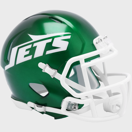 New York Jets NFL Mini Speed Football Helmet 2024 NEW Primary