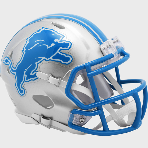 Detroit Lions NFL Mini Speed Football Helmet 2024 NEW Primary