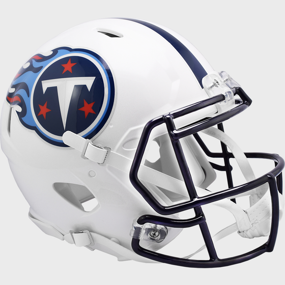 Tennessee Titans 1999 to 2017 Speed Throwback Football Helmet