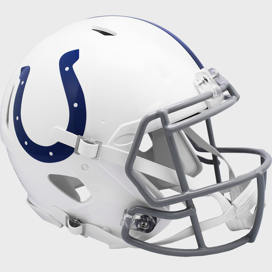 Indianapolis Colts 2004 to 2019 Speed Throwback Football Helmet