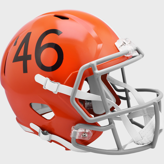 Cleveland Browns 1946 Speed Replica Throwback Helmet