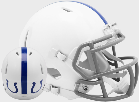 Indianapolis Colts 1956 Riddell Mini Speed Throwback Helmet