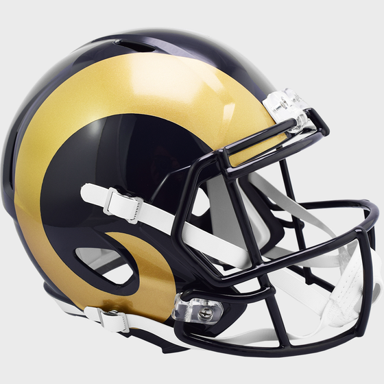 St. Louis Rams 2000 to 2016 Speed Replica Throwback Helmet