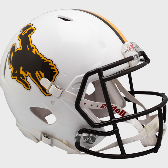 Wyoming Cowboys Speed Football Helmet