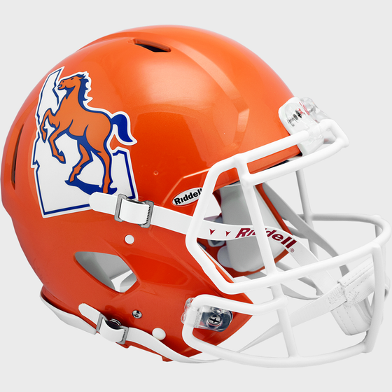 Boise State Broncos Speed Football Helmet Orange