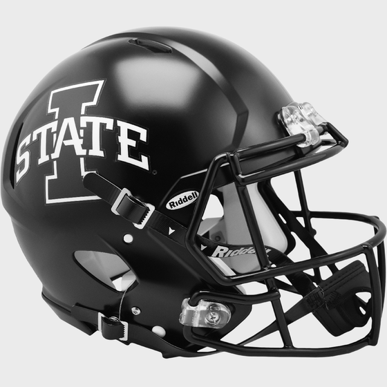 Iowa State Cyclones Speed Football Helmet Satin Black