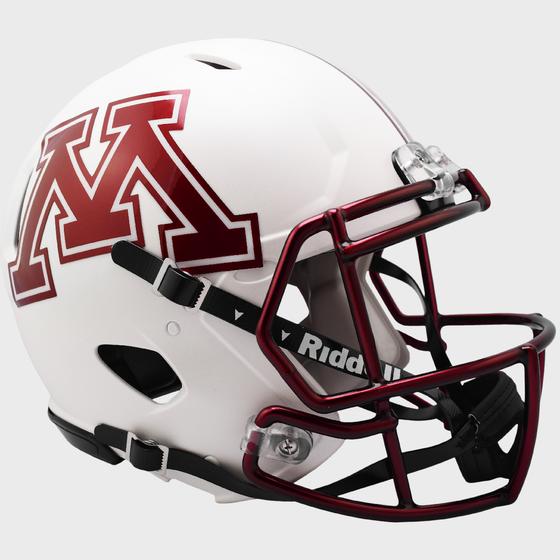 Minnesota Golden Gophers Speed Football Helmet Chrome Decal