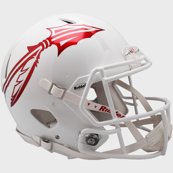 Florida State Seminoles Speed Football Helmet  White