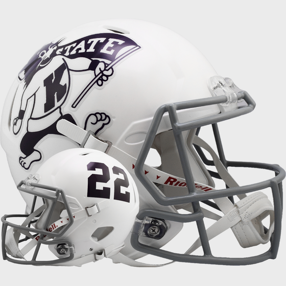 Kansas State Wildcats Speed Football Helmet Willie Wildcat