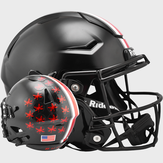 Ohio State Buckeyes SpeedFlex Football Helmet Satin Black