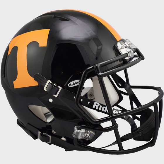 Tennessee Volunteers Speed Football Helmet Dark Mode Black