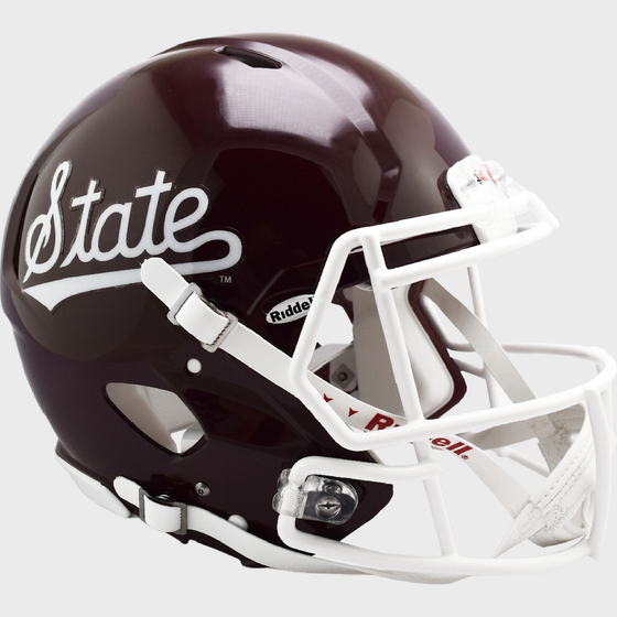 Mississippi State Bulldogs Speed Football Helmet Script