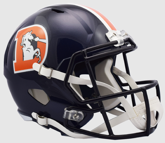 Denver Broncos Speed Replica Football Helmet Color Rush