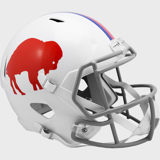 Buffalo Bills 1965 to 1973 Speed Replica Throwback Helmet