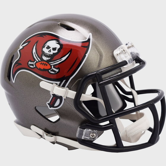 Tampa Bay Buccaneers 1997 to 2013 Riddell Mini Speed Throwback Helmet