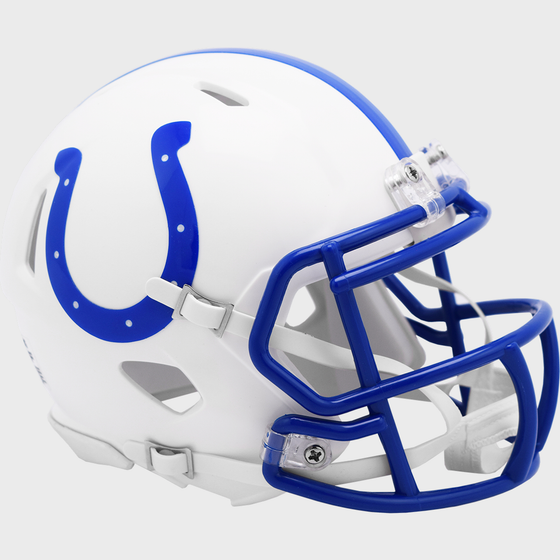 Indianapolis Colts 1995 to 2003 Riddell Mini Speed Throwback Helmet