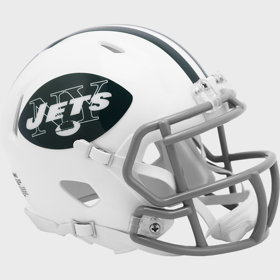 New York Jets 1965 to 1977 Riddell Mini Speed Throwback Helmet