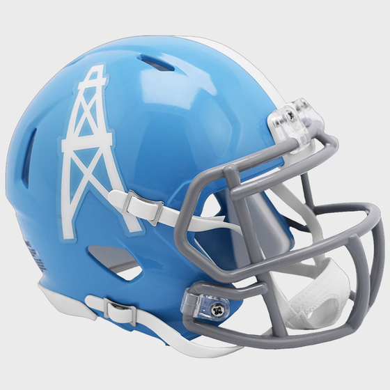 Houston Oilers 1960 to 1962 Riddell Mini Speed Throwback Helmet