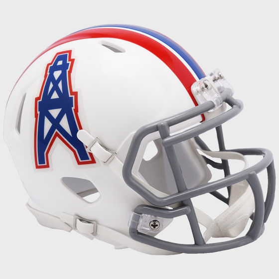 Houston Oilers 1975 to 1980 Riddell Mini Speed Throwback Helmet