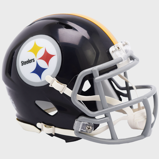 Pittsburgh Steelers 1963 to 1976 Riddell Mini Speed Throwback Helmet