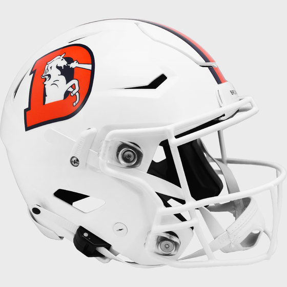 Denver Broncos SpeedFlex Football Helmet 2023 Snowcapped