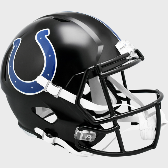 Indianapolis Colts Speed Replica Football Helmet 2023 Indiana Nights