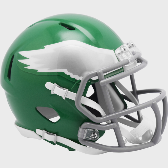 Philadelphia Eagles Riddell Mini Helmet 2023 Kelly Green