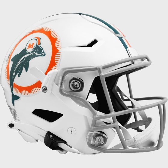 Miami Dolphins SpeedFlex Football Helmet Tribute