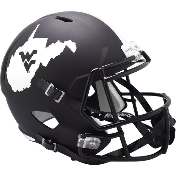 West Virginia Mountaineers Speed Replica Football Helmet Coal Rush