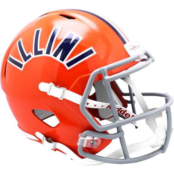 Illinois Fighting Illini Speed Replica Football Helmet 1971-1987