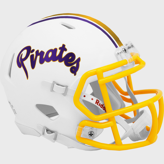 East Carolina Pirates Speed Replica Football Helmet Matte White